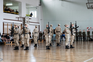 Dzień otwarty szkoły z funkcjonariuszami Straży Granicznej 