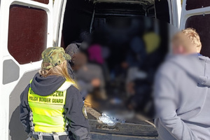 Pracowicie na granicy polsko litewskiej 