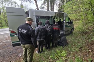 Zatrzymani cudzoziemcy przy granicy polsko-litewskiej 