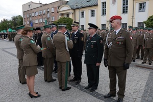 Uroczyste obchody z okazji 35. rocznicy powołania Podlaskiego Oddziału Straży Granicznej 