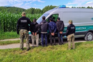 Zatrzymani migranci 