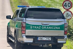 Samochód straży granicznej