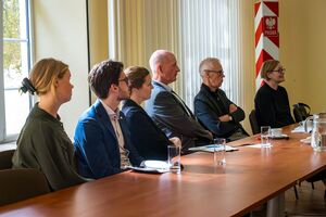 Wizyta delegacji Ambasady Szwecji w POSG