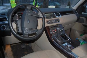 Kradziony Land Rover 