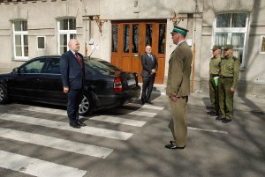 Sekretarz Stanu w MSW z wizytą w Podlaskim Oddziale SG 