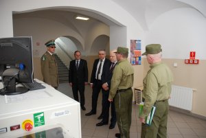 Sekretarz Stanu w MSW z wizytą w Podlaskim Oddziale SG 