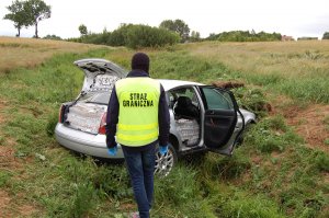Zatrzymany Volkswagen z nielegalnymi papierosami 