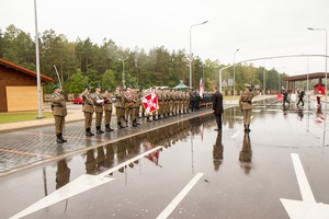 Uroczyste przekazanie nowo wybudowanych obiektów w dpg w Połowcach 