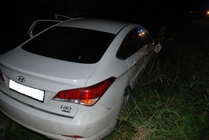 Zatrzymany do kontroli Hyundai i40