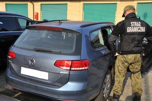 Zatrzymany Volkswagen Passat 