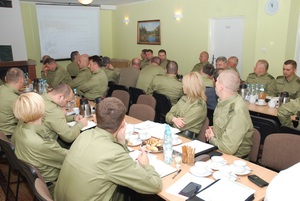 Kwartalna odprawa kadry kierowniczej Podlaskiego Oddziału Straży Granicznej 