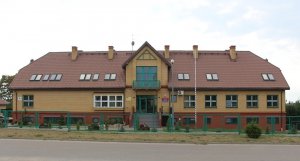 Widok na budynek placówki Widok na budynek placówki