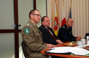 Spotkanie dotyczące bezpieczeństwa publicznego w województwie podlaskim