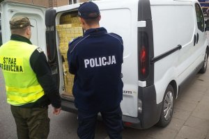 Wspólny patrol SG i Policji 