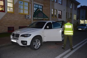 Zatrzymane BMW X6 