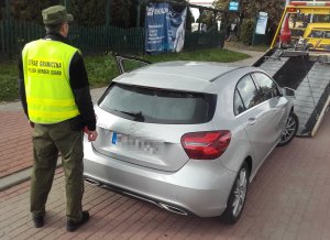 Zatrzymany skradziony Mercedes A 180 
